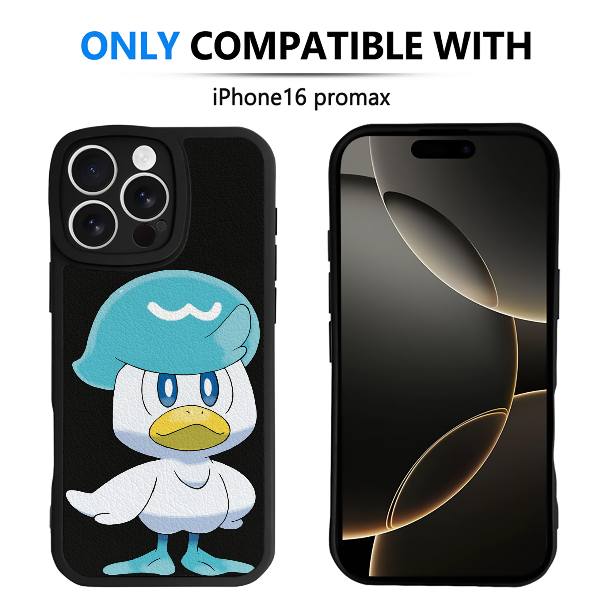 （画像用） ポケットモンスター Pokémon 【iPhone 16シリーズ対応】シリコンスマホケース（レザー調） 材質：シリコン